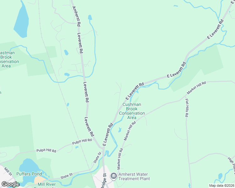 map of restaurants, bars, coffee shops, grocery stores, and more near 160 East Leverett Road in Amherst