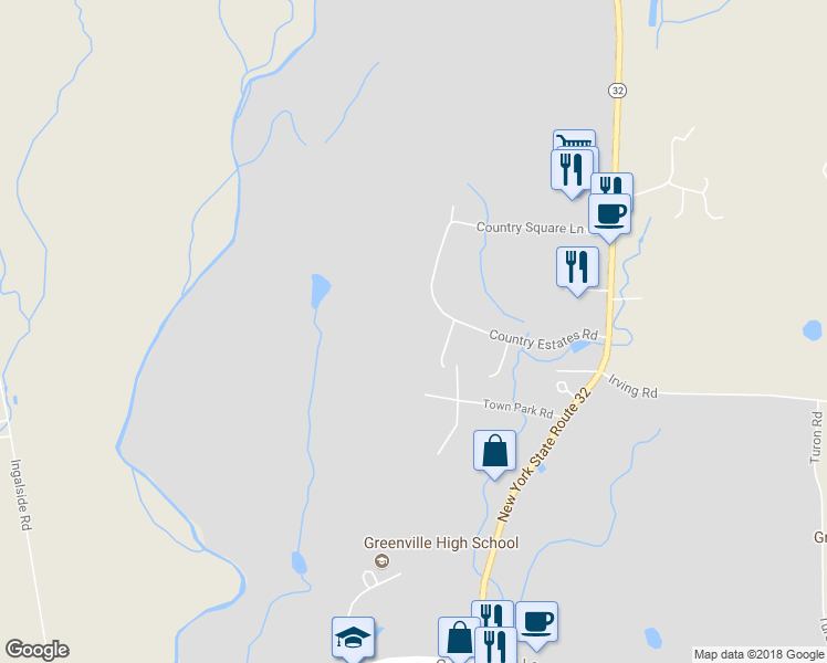 map of restaurants, bars, coffee shops, grocery stores, and more near 168 Skyview Drive in Greenville