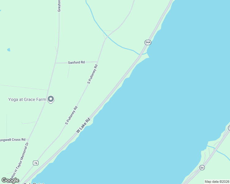map of restaurants, bars, coffee shops, grocery stores, and more near 9242 West Lake Road in Hammondsport