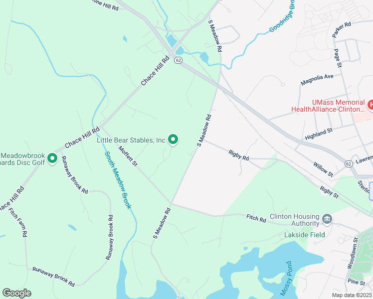 map of restaurants, bars, coffee shops, grocery stores, and more near 351 South Meadow Road in Lancaster