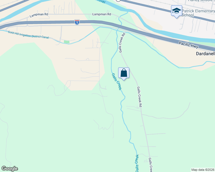 map of restaurants, bars, coffee shops, grocery stores, and more near 545 Hodson Road in Gold Hill