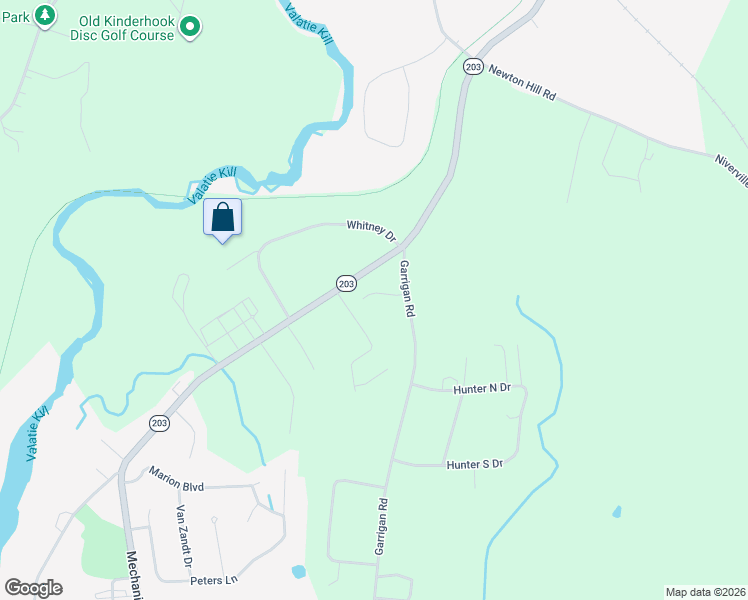 map of restaurants, bars, coffee shops, grocery stores, and more near 6-7 Bean Lane in Valatie