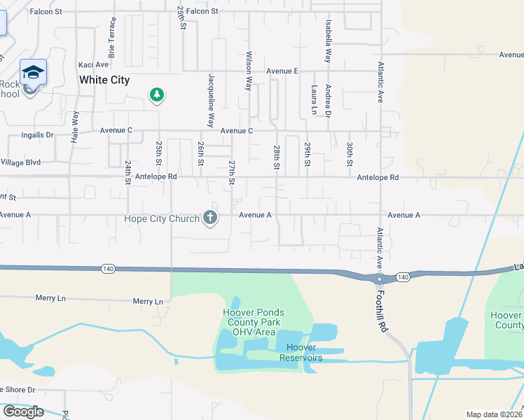 map of restaurants, bars, coffee shops, grocery stores, and more near 7527 Larkfield Lane in Medford