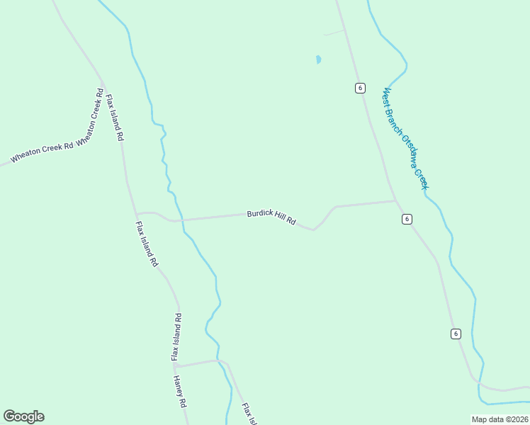 map of restaurants, bars, coffee shops, grocery stores, and more near Burdick Hill Road in Otsego County