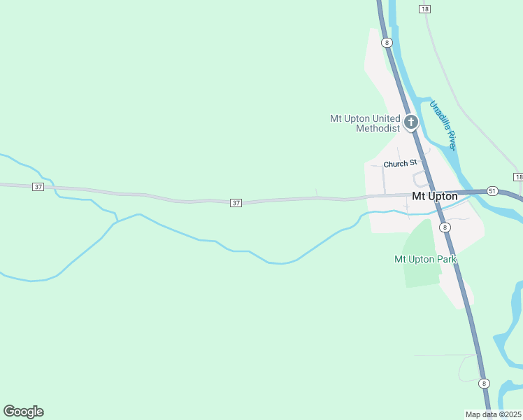 map of restaurants, bars, coffee shops, grocery stores, and more near 996 County Road 37 in Mount Upton