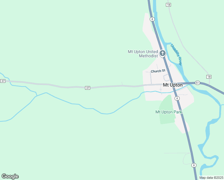 map of restaurants, bars, coffee shops, grocery stores, and more near 996 County Road 37 in Mount Upton