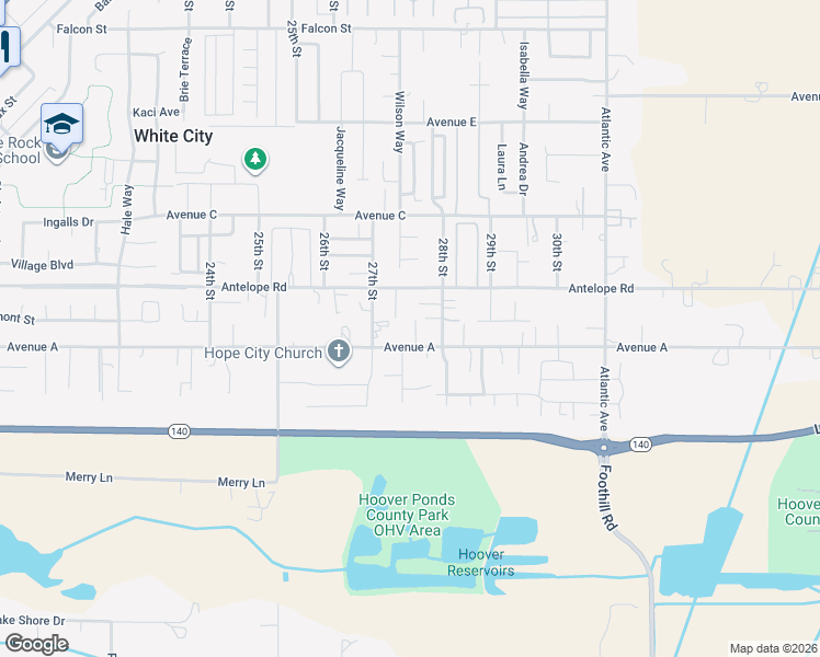 map of restaurants, bars, coffee shops, grocery stores, and more near 7527 Larkfield Lane in Medford