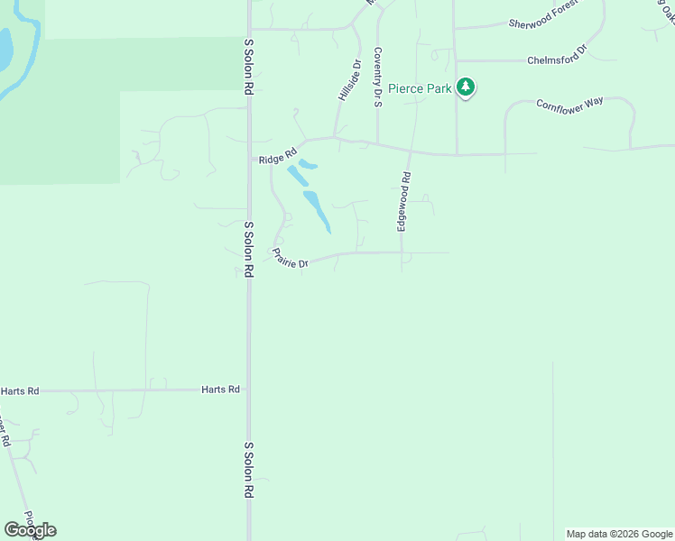 map of restaurants, bars, coffee shops, grocery stores, and more near 3813 Prairie Drive in Spring Grove