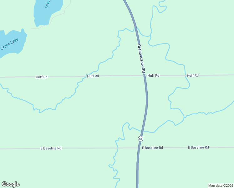 map of restaurants, bars, coffee shops, grocery stores, and more near 8270 Huff Road in Bellevue