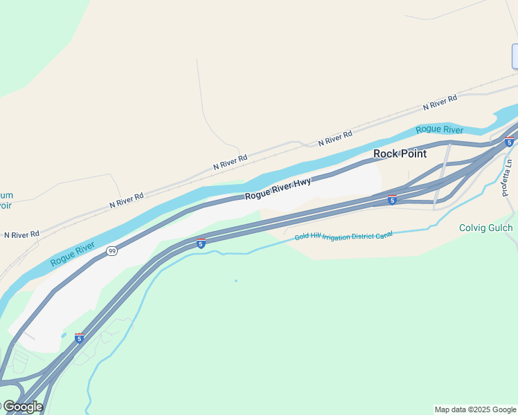 map of restaurants, bars, coffee shops, grocery stores, and more near 631 Rogue River Highway in Gold Hill