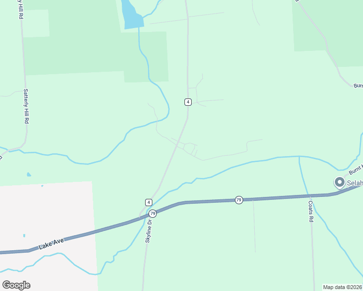 map of restaurants, bars, coffee shops, grocery stores, and more near 4010 County Road 4 in Burdett