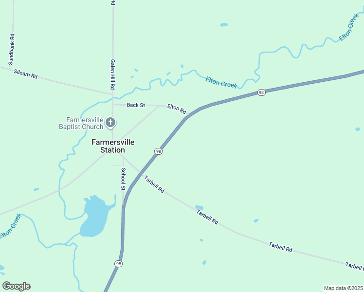 map of restaurants, bars, coffee shops, grocery stores, and more near 911 New York 98 in Farmersville Station