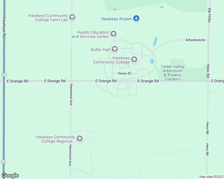 map of restaurants, bars, coffee shops, grocery stores, and more near 6052 Stardust Drive in Waterloo