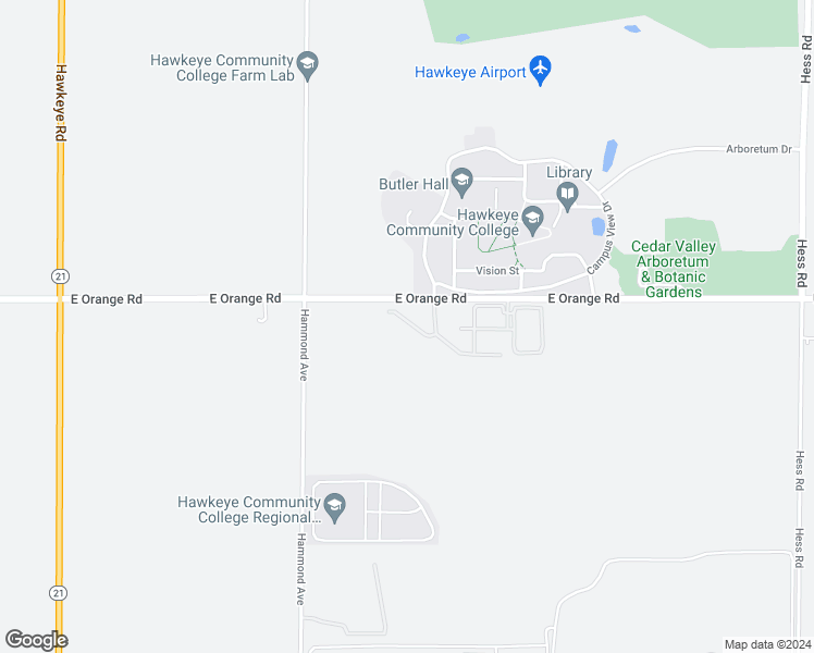 map of restaurants, bars, coffee shops, grocery stores, and more near 6125 Stardust Drive in Waterloo