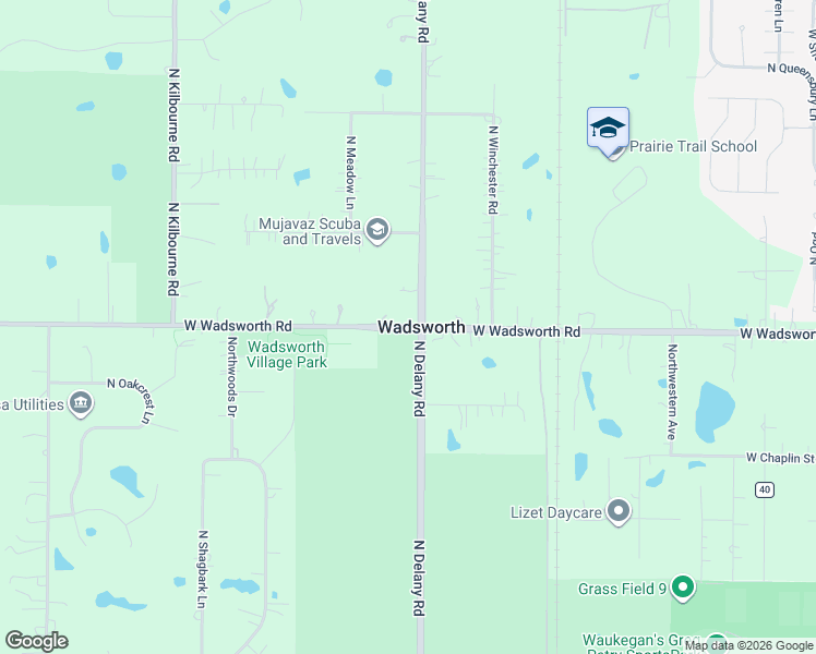 map of restaurants, bars, coffee shops, grocery stores, and more near 14059 West Wadsworth Road in Wadsworth