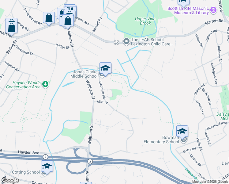 map of restaurants, bars, coffee shops, grocery stores, and more near in Lexington