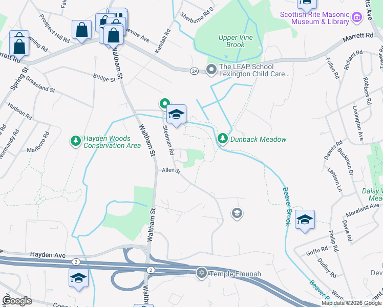 map of restaurants, bars, coffee shops, grocery stores, and more near in Lexington