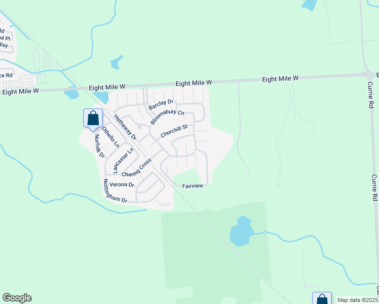 map of restaurants, bars, coffee shops, grocery stores, and more near 9652 Coventry Court in Northville