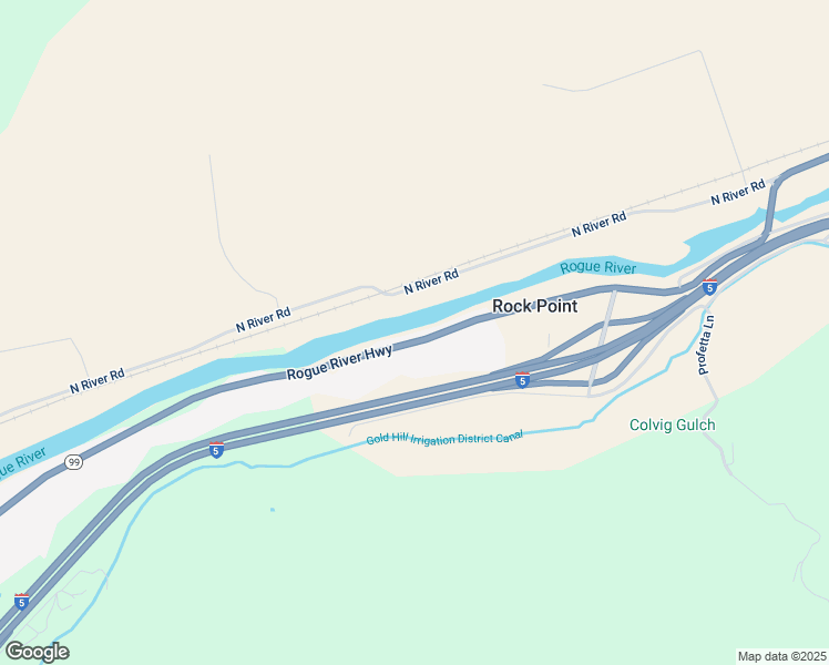 map of restaurants, bars, coffee shops, grocery stores, and more near 454 Rogue River Highway in Gold Hill