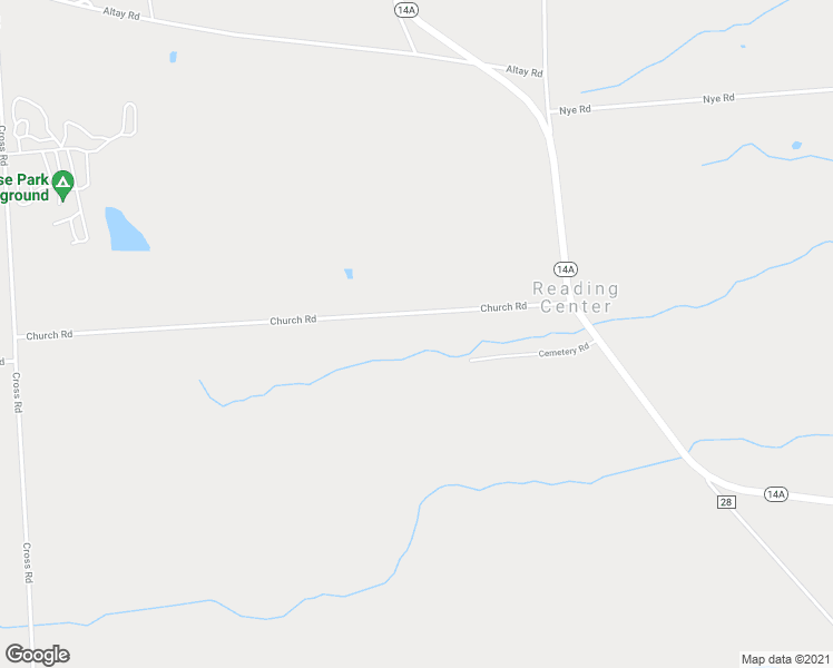map of restaurants, bars, coffee shops, grocery stores, and more near 2586 Church Road in Rock Stream