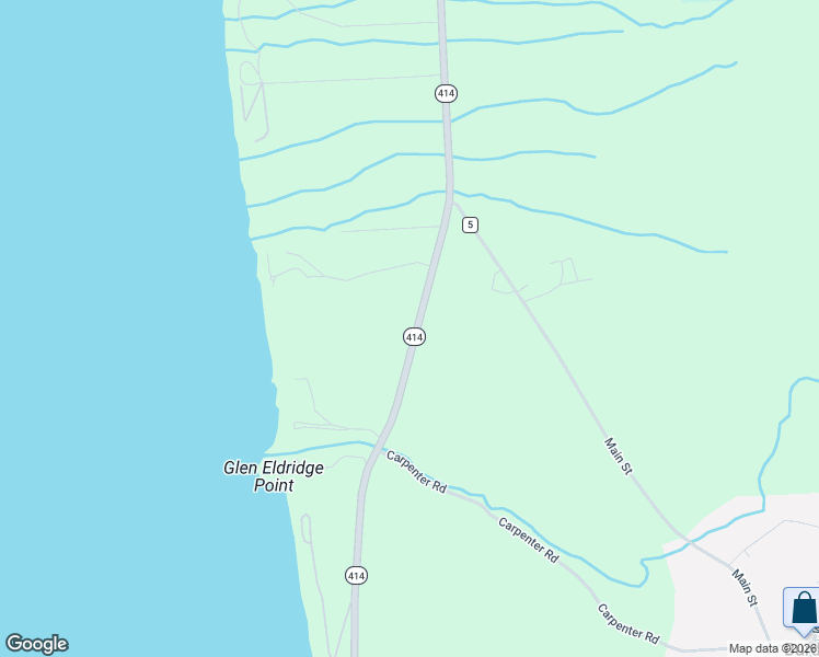 map of restaurants, bars, coffee shops, grocery stores, and more near 4041 New York 414 in Burdett