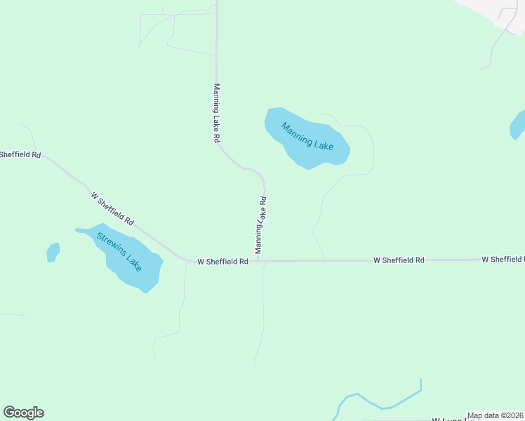 map of restaurants, bars, coffee shops, grocery stores, and more near 14976 Manning Lake Rd in Battle Creek