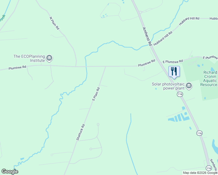 map of restaurants, bars, coffee shops, grocery stores, and more near 30 South Plain Road in Sunderland