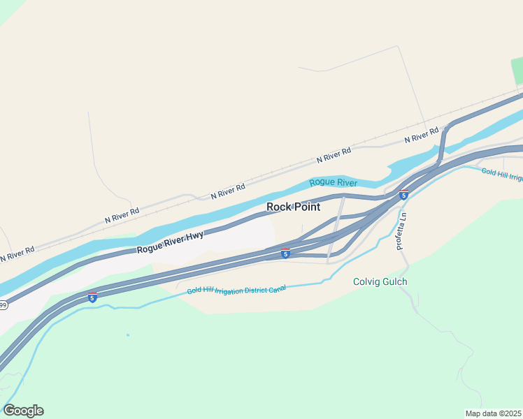 map of restaurants, bars, coffee shops, grocery stores, and more near 274 Rogue River Highway in Gold Hill