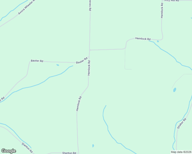 map of restaurants, bars, coffee shops, grocery stores, and more near 8880 Hemlock Road in Avoca