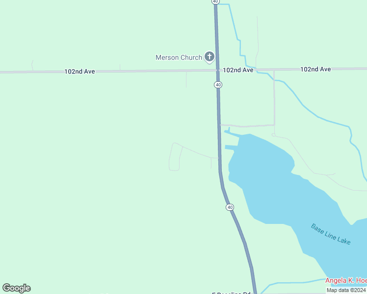 map of restaurants, bars, coffee shops, grocery stores, and more near Merson Street in Gobles