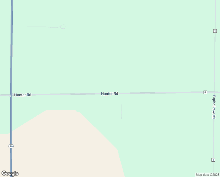 map of restaurants, bars, coffee shops, grocery stores, and more near 5256 Hunter Road in Poplar Grove