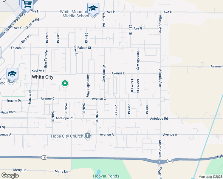 map of restaurants, bars, coffee shops, grocery stores, and more near 7850 Phaedra Lane in White City