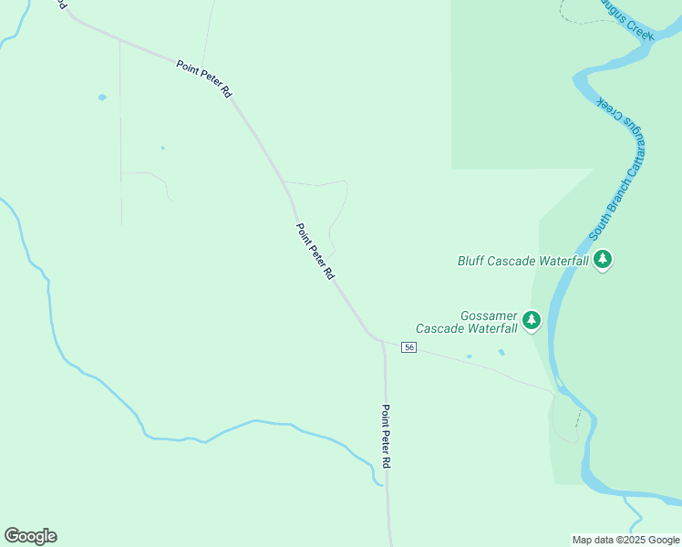 map of restaurants, bars, coffee shops, grocery stores, and more near 9782 Point Peter Rd in Gowanda