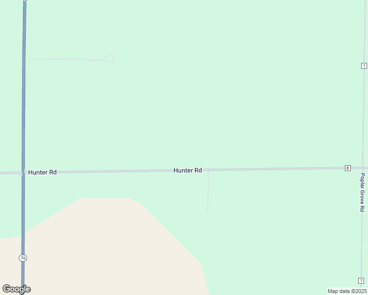 map of restaurants, bars, coffee shops, grocery stores, and more near 5256 Hunter Road in Poplar Grove
