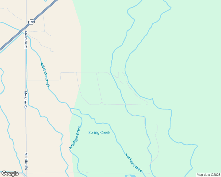 map of restaurants, bars, coffee shops, grocery stores, and more near 766 Meridian Road in Eagle Point