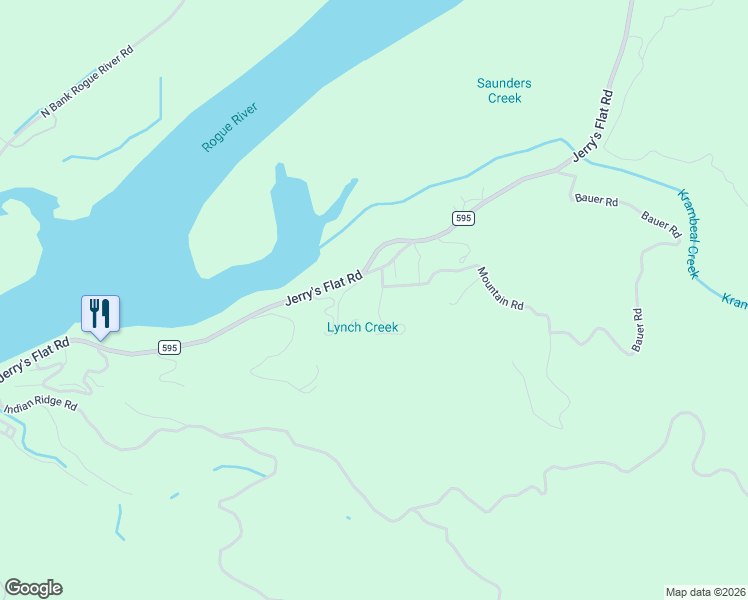 map of restaurants, bars, coffee shops, grocery stores, and more near 30336 Hummingbird Hill Road in Gold Beach