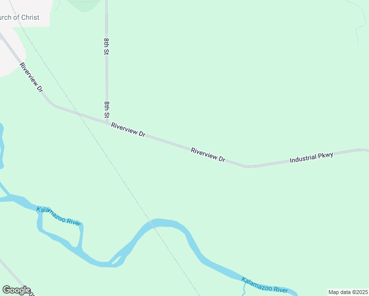 map of restaurants, bars, coffee shops, grocery stores, and more near 768 Riverview Drive in Plainwell