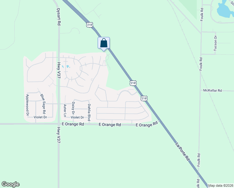map of restaurants, bars, coffee shops, grocery stores, and more near 5801 Carnation Drive in Waterloo