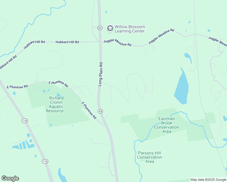 map of restaurants, bars, coffee shops, grocery stores, and more near 19 Drummer Hill Road in Leverett