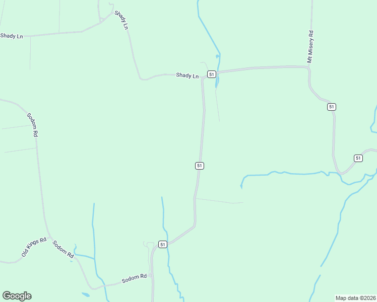 map of restaurants, bars, coffee shops, grocery stores, and more near 2191 County Road 51 in Hannacroix
