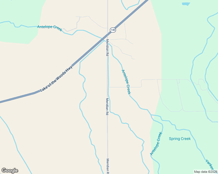 map of restaurants, bars, coffee shops, grocery stores, and more near 766 Meridian Road in Eagle Point