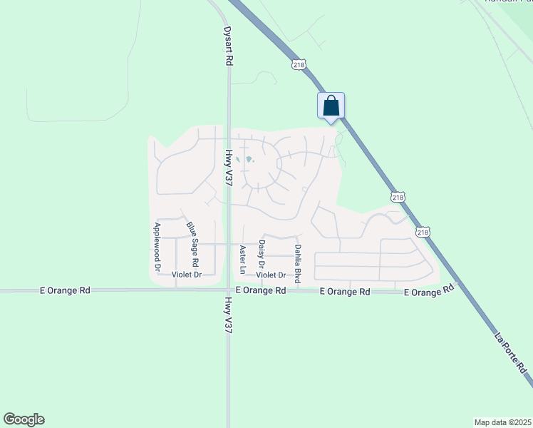 map of restaurants, bars, coffee shops, grocery stores, and more near 3219 Kennedy Lane in Waterloo