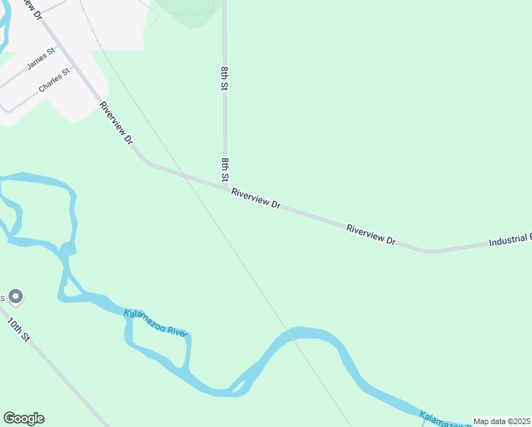 map of restaurants, bars, coffee shops, grocery stores, and more near 768 Riverview Drive in Plainwell