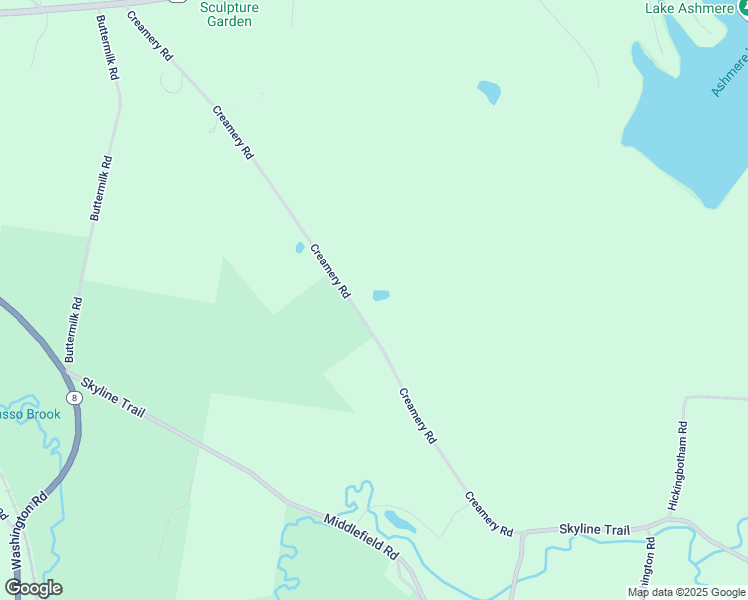 map of restaurants, bars, coffee shops, grocery stores, and more near 421 Creamery Road in Hinsdale