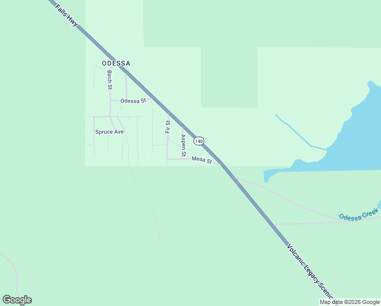 map of restaurants, bars, coffee shops, grocery stores, and more near 27714 Verda Street in Klamath Falls