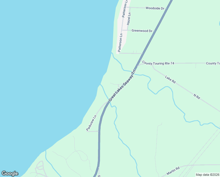 map of restaurants, bars, coffee shops, grocery stores, and more near 5630 West Lake Road in Fredonia