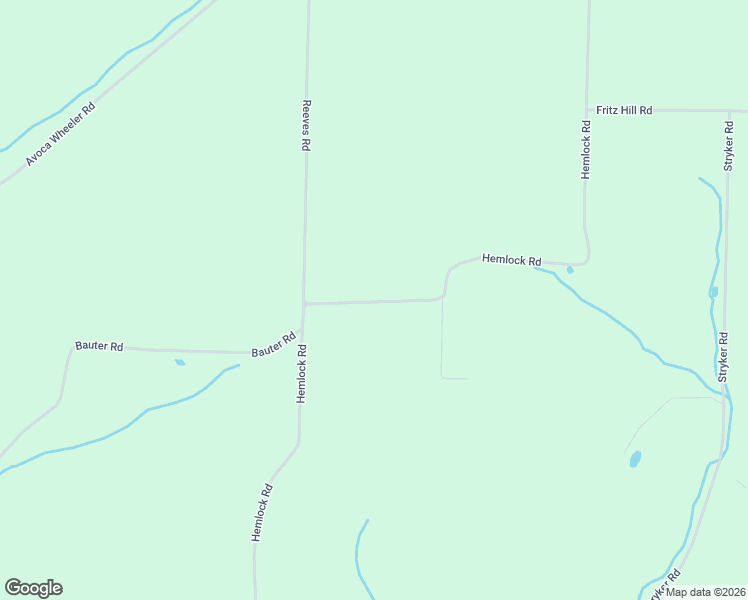 map of restaurants, bars, coffee shops, grocery stores, and more near 8913 Hemlock Road in Avoca