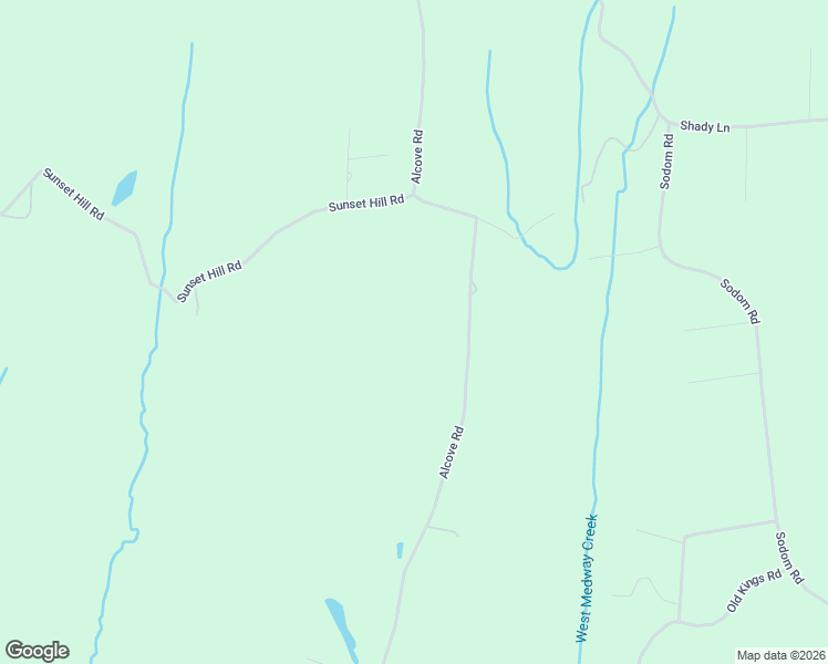 map of restaurants, bars, coffee shops, grocery stores, and more near 673 Alcove Road in Hannacroix