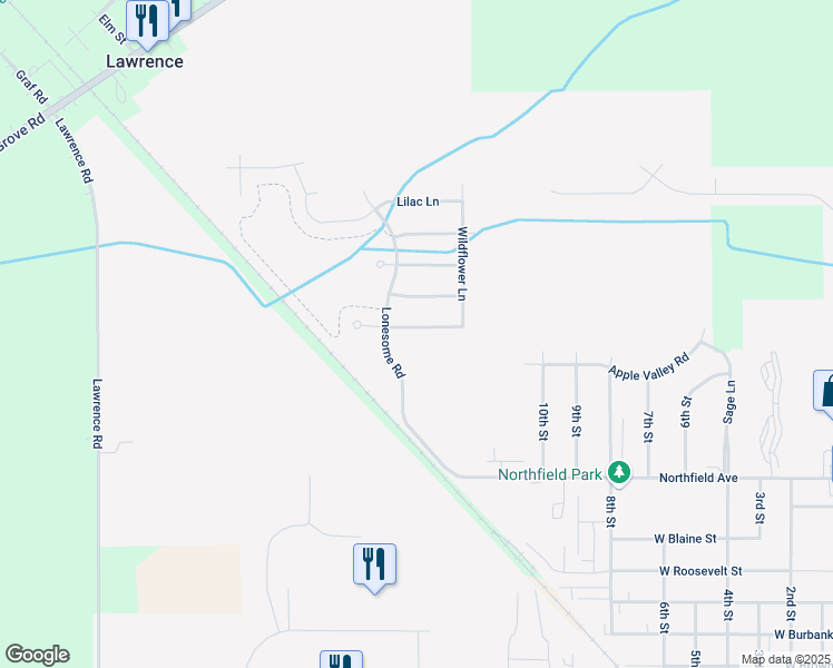 map of restaurants, bars, coffee shops, grocery stores, and more near 1302 Willow Lane in Harvard