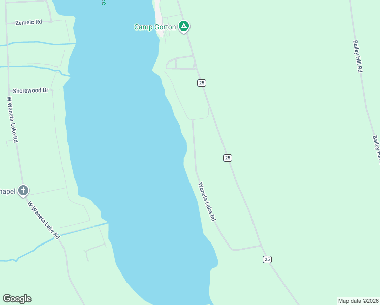 map of restaurants, bars, coffee shops, grocery stores, and more near 4147 E Waneta Lake Rd in Dundee